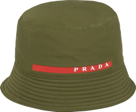 prada bucket hat green|prada hat women.